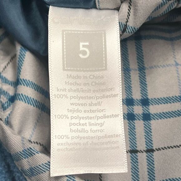 Carter’s Reversible Jacket Boys Sz 5 EUC - Picture 5 of 6